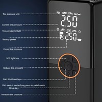 HF718 gonfleur de voiture démarreur de saut compresseurs portables outils d'urgence multifonctionnels avec point culminant LED Demarrer La Puissance