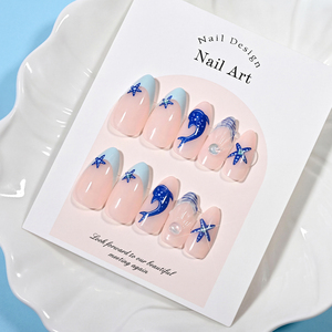 24 <span class=keywords><strong>Uñas</strong></span> Acrílicas Francesas Cuadradas <span class=keywords><strong>con</strong></span> Diseño de Lazo, Corazón, Flor, Diamantes de Imitación, <span class=keywords><strong>Uñas</strong></span> Postizas <span class=keywords><strong>con</strong></span> Punta de Estrella de Mar y Perla para Manicura - Product Image 5