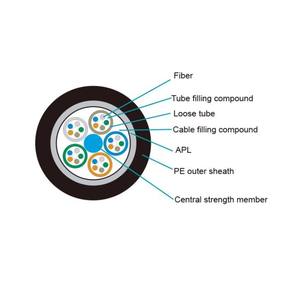 Cable <span class=keywords><strong>de</strong></span> Comunicación <span class=keywords><strong>de</strong></span> Fibra Óptica Monomodo Aéreo FCJ OPTO TECH GYTS/GYTA, Conductor <span class=keywords><strong>de</strong></span> Cobre Trenzado G652D/G657A1/A2, 10+ 2km - Product Image 4
