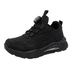 Chaussures en cuir artificiel blanc pour enfants de qualité supérieure sans marque doublure en coton pour le printemps automne étudiant Performance sport unisexe - Product Image 1
