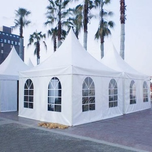 Carpa Pagoda de 6x6 m con Techo Alto, Carpa para Fiestas, Eventos, Bodas, Ferias Comerciales, Iglesias y Casas - Product Image 6