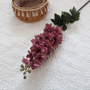 Fleur artificielle Delphinium à tige unique, idéale pour les mariages, la décoration intérieure, les hôtels et les présentations, une fleur décorative douce. - Product Image 6