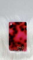 Plaque en acrylique moulée de luxe motif écaille de tortue pour jeu de Mahjong, tuiles de Mahjong américaines