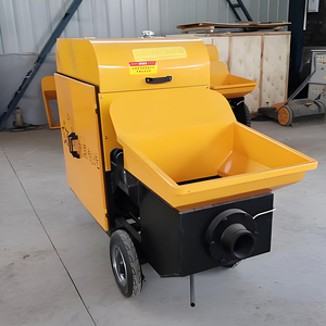 Mới 20m3h nhỏ nghiêng bê tông truyền đạt bơm diesel/điện thứ cấp Cấu trúc lõi thành phần động cơ nhà máy sản xuất - Product Image 5