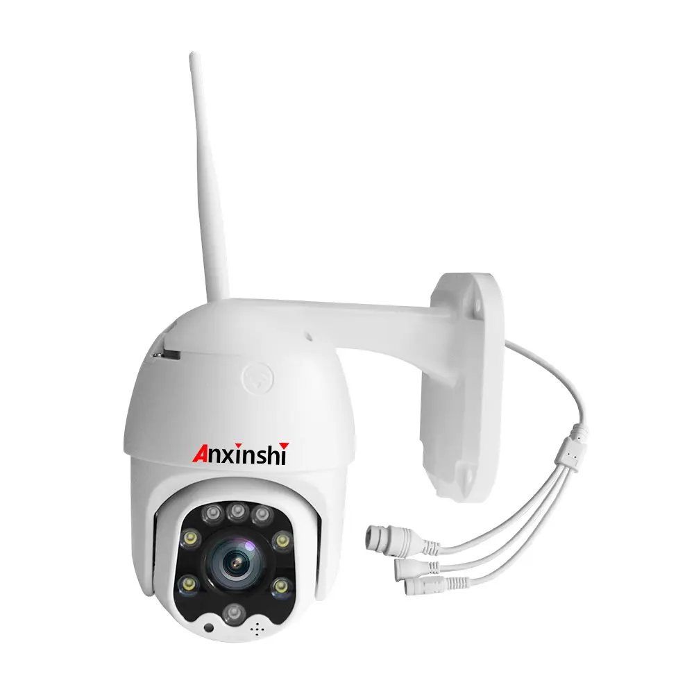 Anxinshi 5mp wifi senza fili di rilevamento del movimento ip ptz telecamera a circuito chiuso