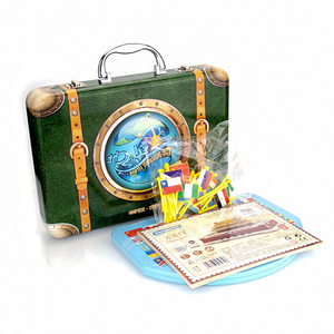 Xu hướng sản phẩm mới đến phong cách mới biểu tượng tùy chỉnh Mang trường hợp kim loại trẻ em Đồ chơi hộp thiếc với xử lý - Product Image 6