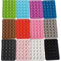 Mini Saugnapf matte Anti-Rutsch-Einseitiger Handy halter Kleber 24 Saugnäpfe (10mm Durchmesser) Silikon material für Autos