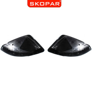 Cubierta de espejo retrovisor Skopar para Land Rover Range Rover 14-19, ABS negro, juego completo, lado derecho e izquierdo, LR035091 LR035092 - Product Image 5