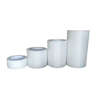 Yüksek kaliteli 90m X 5cm kendinden yapışkanlı takviyeli bant alçıpan Fiber örgü e-cam ve fiberglas iplik özel kesme ile kapsayan - Product Image 4