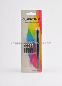 SINOART vente d'usine Art <span class=keywords><strong>calligraphie</strong></span> stylo ensemble avec 5 plumes - Product Image 6