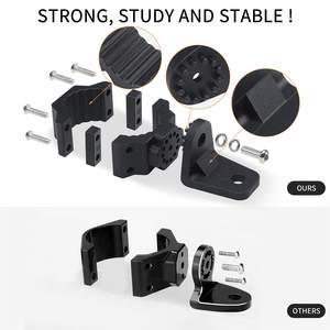 Accessoires <span class=keywords><strong>RZR</strong></span> et support de lumière de fouet Maverick X3, support de drapeau UTV en alliage d'aluminium, rotation à 360, pour <span class=keywords><strong>cage</strong></span> de 1.75 à 2 rouleaux - Product Image 5