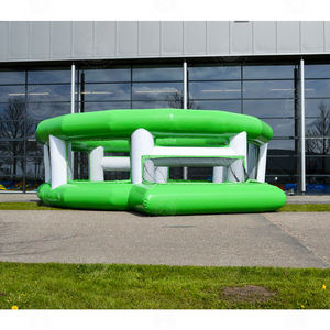 Entraînement <span class=keywords><strong>de</strong></span> football en plein air avec <span class=keywords><strong>filet</strong></span> pour la <span class=keywords><strong>cage</strong></span> gonflable <span class=keywords><strong>de</strong></span> panna <span class=keywords><strong>de</strong></span> football et <span class=keywords><strong>de</strong></span> configuration d'événements - Product Image 5