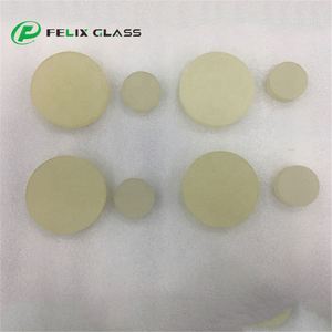 Dômes optiques en cristal de sulfure de zinc (ZnS) FELIX Standard et Multispectre, lentilles infrarouges en ZnS - Product Image 1