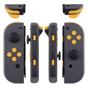 EXtremeRate Gaming Accessories Yellow 21in1 Replacement Full Button Kits for Nintendo <b>Switch</b> & NS <b>OLED</b> - Product Image 2