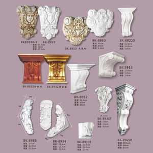 冠宇高品质酒店用内外装饰聚氨酯泡沫木工支架壁柱法式设计轻质 - Product Image 6