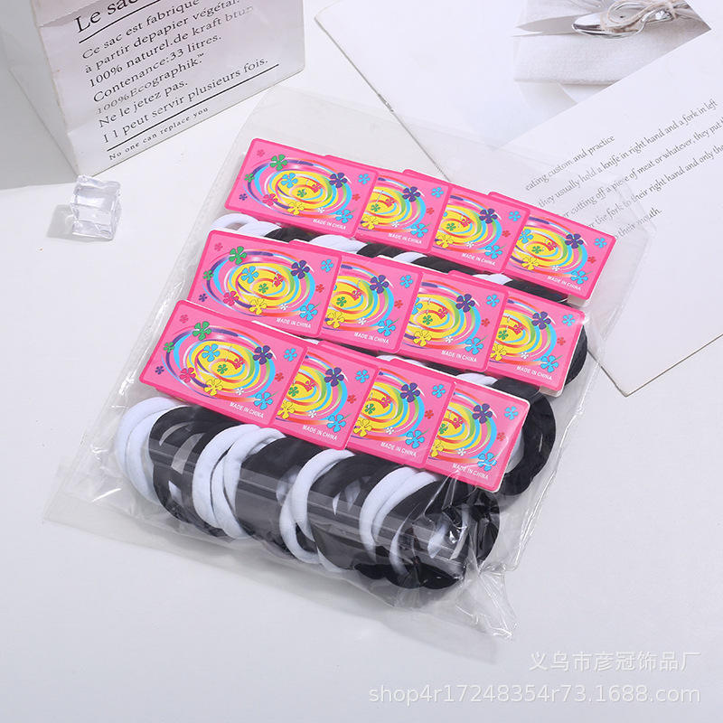 5สีดำและสีขาว12ใบรวม72ชิ้น