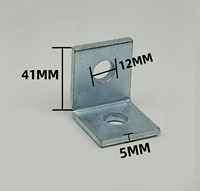 Support triangulaire en fer pour étagère murale, fixation à angle droit, trois supports solaires, épaisseur 5 mm, peint, 90x41