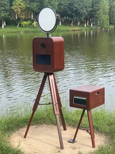 Cabina Fotografica Vintage Retrò in Legno JLJ per Matrimoni e Feste con Molteplici <span class=keywords><strong>Layout</strong></span> di Pagine a Scelta - Product Image 6