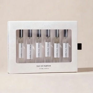 Coffret Cadeau Parfum Personnalisé Vert 5 ou 6 pièces 2ml 5ml 10ml en Carton Rigide avec Insert en Papier pour Découverte <span class=keywords><strong>et</strong></span> Style de Vie - Product Image 3