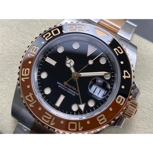 Montre mécanique étanche de qualité supérieure 41 mm en acier 904L VS factory 1267-11 mouvement DD3285 Poids 172 g Montre GMT - Product Image 2