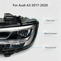 Ensemble de phares à LED haute performance pour Audi A3 2017-2020, accessoires automobiles, référence OE 8V0941773C 8V0941774K