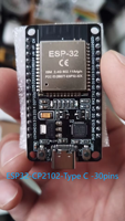Modul ESP32 ESP32S Papan Pengembangan Wifi 30pin Tipe C ESP32-Wroom-32 CP2102/CH340C