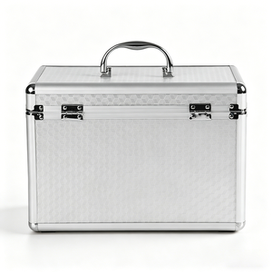 Ningbo Uworthy OEM Support <strong>Lockable</strong> Multifunctional House Hold Aluminum <strong>Medicine</strong> Storage Container <strong>Box</strong> for Medical Personal Item - Product Image 4