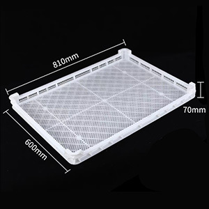 Plateaux en plastique empilables de lyophilisation de déshydratation de catégorie comestible pour l'industrie alimentaire - Product Image 4