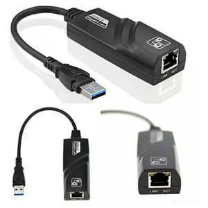 Usb 3.0 <b>Ethernet</b> <b>Adapter</b> Gigabit Lan Network Card For Pc Laptop Desktop Computer With Link Act Indicator - Product Image 2