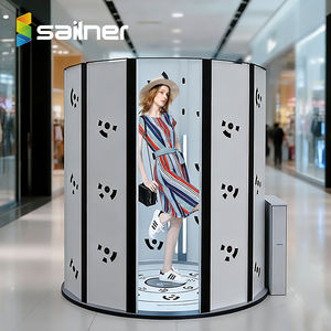 Sailner Scanner 3D rotatif pour figurines, cabines photo 3D corps entier pour figurines humaines et miniatures imprimées en 3D couleur - Product Image 3