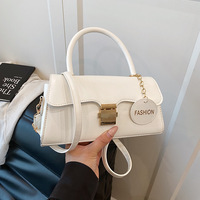 Sac à bandoulière polyvalent en PU pour femme, style minimaliste, collection Printemps 2026