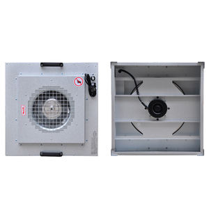 وحدة فلتر مروحة HEPA عالية الكفاءة من الفولاذ المطلي بالألومنيوم - للغرف النظيفة الصيدلانية - Product Image 5