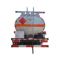 Camion-citerne à huile 4x2 de 10 tonnes, véhicule de transport de carburant diesel de 10 000 L