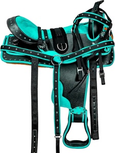 Selle de ranch occidental de qualité personnalisée cuir de vachette confortable siège profond durable trail équitation tack bois arbre cuir de qualité pour les courses - Product Image 3