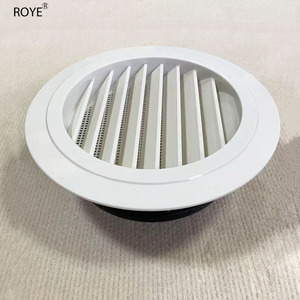 Современный дизайн, круглая вентиляционная решетка, регулируемая пластиковая решетка для потолка, современный регистр и решетка - Product Image 6