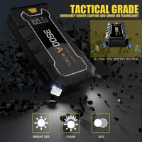 Power Bank Starter Mobil 12V 10000mAh Peralatan Darurat Booster Kendaraan Baterai Lithium
