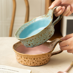 Ceramic Mug Kiln Fired With Handle Single <b>Cup</b> Nordic Style Universal Household Coffee <b>Tea</b> Mug - Product Image 3