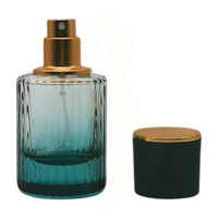 Atomiseur rechargeable à rayures verticales dégradées, très vendu, flacon de parfum 30ML 50ML