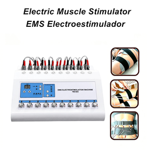 Electroestimulador Muscular TENS <span class=keywords><strong>EMS</strong></span> Russian Waves, Máquina de Gimnasia Pasiva, 10 Canales - Product Image 2