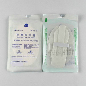 Dispositivo de Fijación de Catéter Hai Ke Sheng, Tubo Simple o Doble, Cinta Quirúrgica Blanca Estéril para Sonda Urinaria, Gástrica o Nasal - Product Image 1