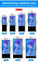 Señalización Digital Inteligente para Pisos ODM, Actualización Remota en la Nube, Kiosco Publicitario Comercial, Pantalla Interactiva Multitáctil Personalizada