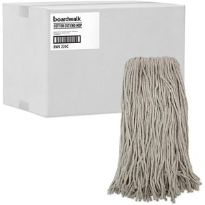 "Premium White 20oz Cut-End Cotton Spinning <b>Mop</b> Heads for Home Use (12/Carton)" - Product Image 6