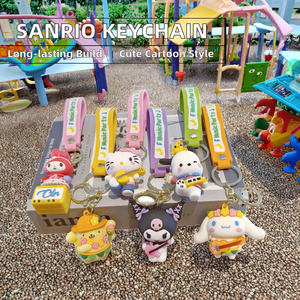 โรงงานเวียดนาม ผลิตพวงกุญแจคาแรคเตอร์การ์ตูน 3 มิติ น่ารัก ทำจากโลหะผสมสังกะสีและซิลิโคน เป็นมิตรกับสิ่งแวดล้อม ทนทาน ปลอดสารพิษ เหมาะสำหรับเทศกาลอีสเตอร์และคริสต์มาส - Product Image 1