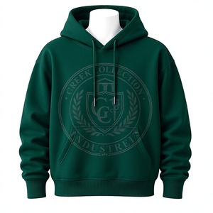 Sorority Women's <b>Dark</b> <b>Green</b> Hoodie Embossed Cotton Fleece Embroidered Greek Pattern Pullover Unisex Custom Winter Sweatshirt - Product Image 1