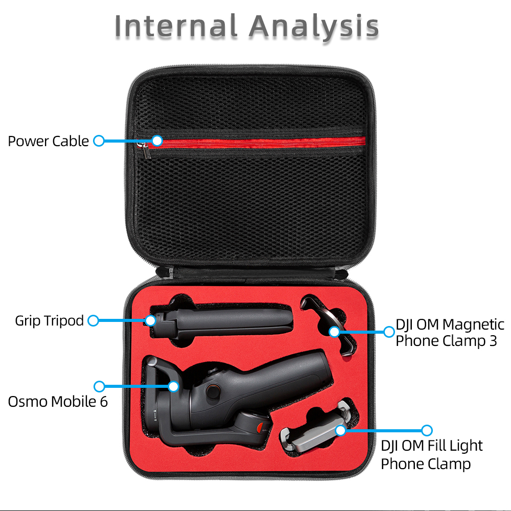 DJI Osmo Mobile 6 Accessories - Storage Bag & Gimbal Box