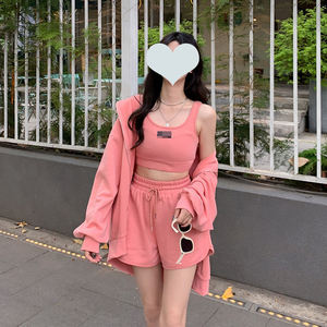 <span class=keywords><strong>Traje</strong></span> Deportivo Moderno para Mujer <span class=keywords><strong>con</strong></span> Mangas Largas y Pantalones Cortos hasta el Tobillo - Product Image 5