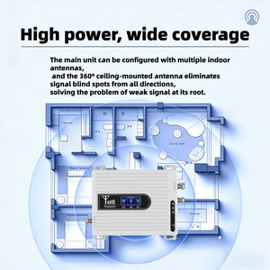 <span class=keywords><strong>Amplificador</strong></span> <span class=keywords><strong>de</strong></span> Señal Tri Banda 2G 3G 4G 5G LTE GSM 900/1800/2100MHz, Repetidor <span class=keywords><strong>de</strong></span> Señal Celular, <span class=keywords><strong>Antena</strong></span> <span class=keywords><strong>para</strong></span> Internet en Casa - Product Image 6