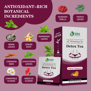 Thé Détox Direct Usine : Améliorez Votre Énergie et Favorisez une Sensation de Vitalité et de Bien-être – Thé pour un Augmentation des Niveaux d'Énergie - Product Image 5
