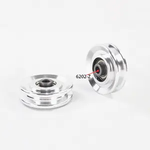 free sample 70mm fitness gym sport part cable wheel aluminum alloy pulley