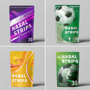 แผ่นปิดจมูกสำหรับออกกำลังกาย ผลิตจากผ้าไม่ทอ ระบายอากาศได้ดี ดีไซน์บรรจุภัณฑ์ใหม่ เพื่อการหายใจที่ราบรื่นยิ่งขึ้นระห<span class=keywords><strong>ว</strong></span>่างออกกำลังกาย - Product Image 5